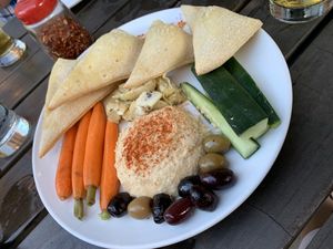 Hummus appetizer  at Pi Pizzeria - Downtown in St Louis