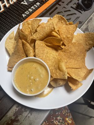 Queso  at Lick It Up - International Bar in El Paso