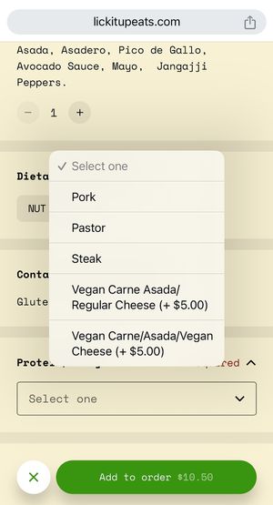 Disappointed.  at Lick It Up - International Bar in El Paso
