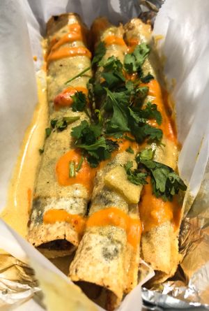 Nacho Flautas at Lick It Up - International Bar in El Paso