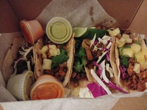 Tacos (5) at Lick It Up - International Bar in El Paso