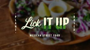 100% Plant-Based, Always! at Lick It Up - International Bar in El Paso