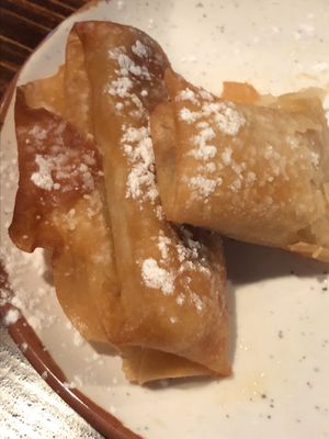Banana,  Brown sugar, spring roll dessert  at Third Culture Kitchen in Titusville