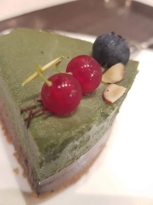 Nice berries at Cedele - Wheelock Place in Central Singapore