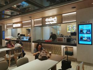 First floor at SIN - Kaveri Indian - T2 in East Singapore