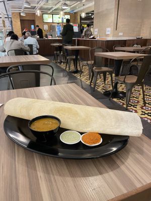 Plain Dosa  at SIN - Kaveri Indian - T2 in East Singapore