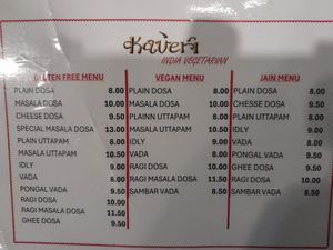 Sign at SIN - Kaveri Indian - T2 in East Singapore