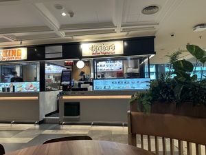 The stall  at SIN - Kaveri Indian - T2 in East Singapore