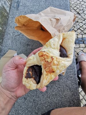 Nutella dessert at Moko Veggie Cafe - Anjos in Lisbon