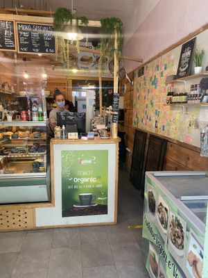 Counter  at Moko Veggie Cafe - Anjos in Lisbon