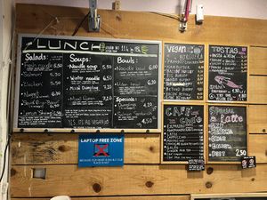 Main menu   at Moko Veggie Cafe - Anjos in Lisbon