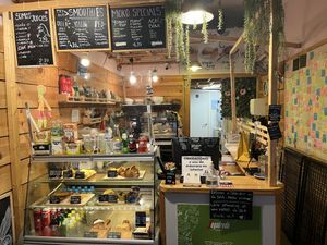 Front desk   at Moko Veggie Cafe - Anjos in Lisbon