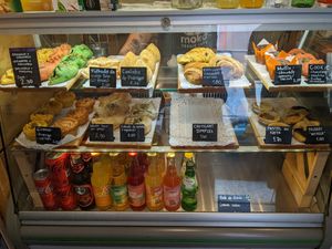 Lots of options! at Moko Veggie Cafe - Anjos in Lisbon