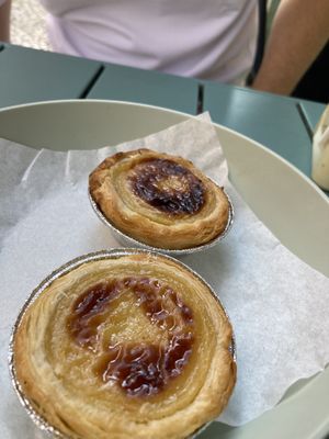 Pastel de nata  at Moko Veggie Cafe - Anjos in Lisbon