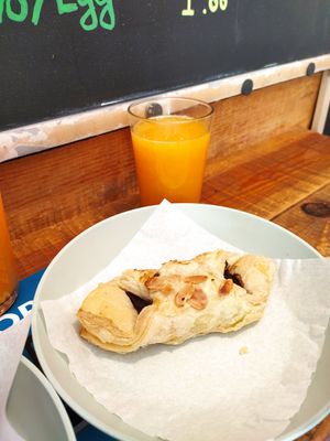 "Nutella" pastry at Moko Veggie Cafe - Anjos in Lisbon