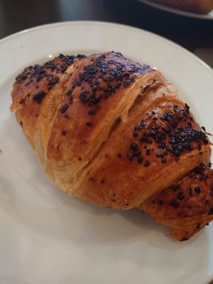 Chocolate Croissant at Moko Veggie Cafe - Anjos in Lisbon