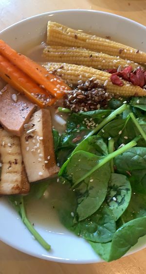 Udon Soup  at Moko Veggie Cafe - Anjos in Lisbon