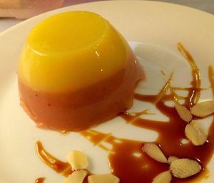 Vegan pudding at Moko Veggie Cafe - Anjos in Lisbon