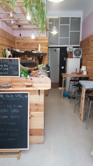 interior  at Moko Veggie Cafe - Anjos in Lisbon
