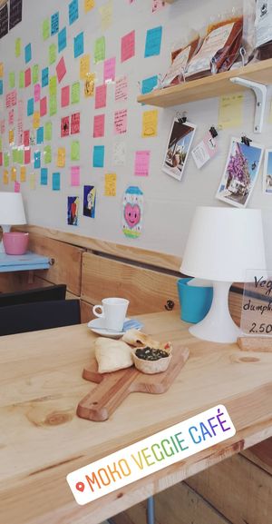 Cafe at Moko Veggie Cafe - Anjos in Lisbon