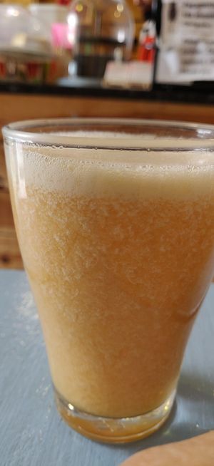 Lemon & Acerola Juice at Moko Veggie Cafe - Anjos in Lisbon