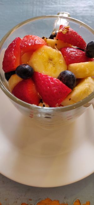 Yogurt cup at Moko Veggie Cafe - Anjos in Lisbon