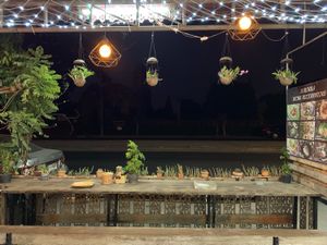 Outdoor seating at Burinda at Burinda in Ayutthaya