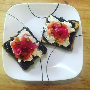 QUESO ALMENDRA at Olio Mercado Vegano in Playa Del Carmen