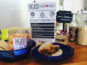  KIMCHI at Olio Mercado Vegano in Playa Del Carmen