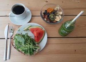 Vegan breakfast at JOS - Lilla Kyrkogatan in Gothenburg