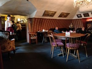 dining area at The IDIOT in St Petersburg