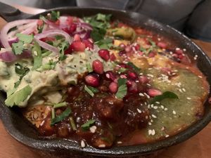 Shakshuka  at Falla in Warsaw