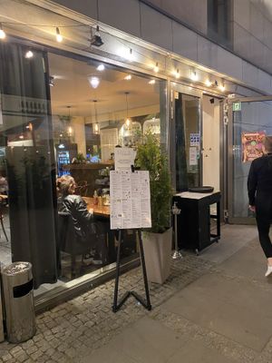 Outside  at Falla in Warsaw