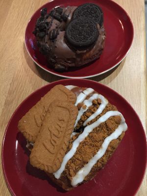 Vegan! Yum at Doughnotts in Leicester