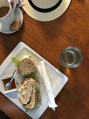 Mother Earth Sandwich  at Basic Foodie in Playa Del Carmen