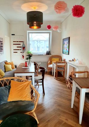 Sitting area at art & wEISe in Monheim Am Rhein