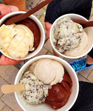 Always a reason for a bike break 😉 at art & wEISe in Monheim Am Rhein