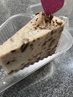 Cookies and Cream Cake Slice  at Rawnaissance in Louisville