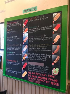 Menu at Rawnaissance in Louisville