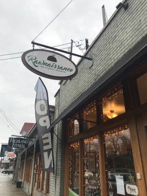 Storefront at Rawnaissance in Louisville