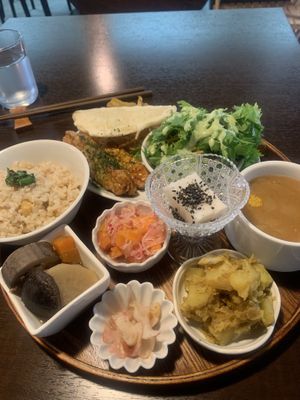 Lunch set at Yamagoya in Uji