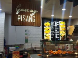 Stall front inside kopitiam at Goreng Pisang - S12 in East Singapore