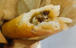 Very crispy and yummy at Goreng Pisang - S12 in East Singapore