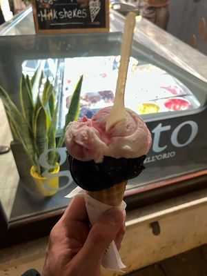 Amarena Cherry & Dark Chocolate at Gelato Di Natura in Venice