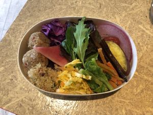 Vegan Bento at Brook's Green Cafe in Tokyo