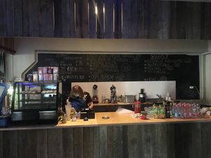 Bar, smoothies - yummy at Nata Cafe in Riga