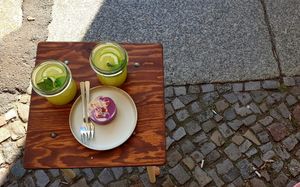 Rohkosttörtchen at Kaffee Ingwer in Berlin