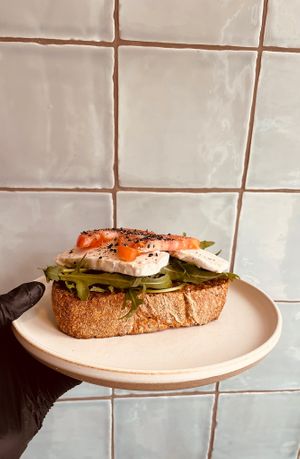 Berliner Stulle at Kaffee Ingwer in Berlin