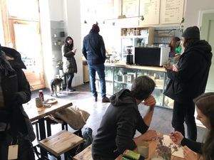 Inside at Kaffee Ingwer in Berlin