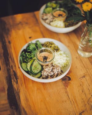 Quinoa Salat Bowl! at Kaffee Ingwer in Berlin